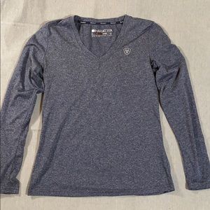 AriatTEK Women's Laguna V-Neck Long Sleeve Shirt